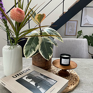 グリーンのある暮らし/お花のある暮らし/ZARA HOME/Union/ケーキスタンド...などのインテリア実例 - 2022-04-08 08:48:58