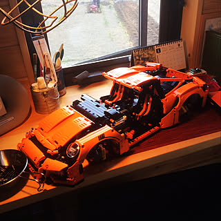 棚/911GT3RS/LEGO/小屋の中のインテリア実例 - 2018-03-07 19:12:22