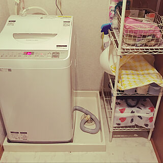 洗濯機/初投稿/1LDK 1人暮らし/バス/トイレのインテリア実例 - 2020-04-09 22:00:32