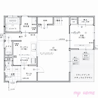 部屋全体/１Ｆ/間取り/zerocube/ゼロキューブのインテリア実例 - 2015-10-30 18:56:50