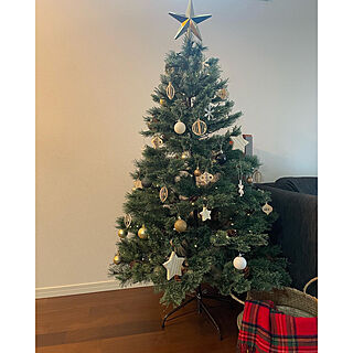 クリスマスツリー150cm/クリスマスインテリア/クリスマス飾り/クリスマスツリー/クリスマス...などのインテリア実例 - 2022-11-23 16:36:25