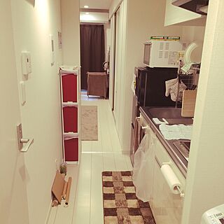 キッチン/廊下スペースのインテリア実例 - 2016-04-10 21:57:52