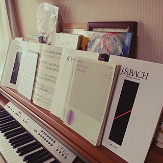 楽譜/ピアノの上にのインテリア実例 - 2015-03-06 17:29:09
