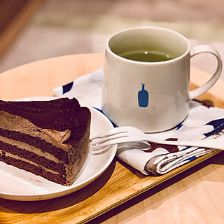 キッチン/食後の一杯/食後のデザート/お茶の時間/チョコレートケーキ...などのインテリア実例 - 2018-12-27 22:42:39