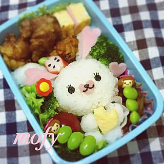 ベッド周り/お弁当/子供弁当/キャラ弁/ベッド周りでなく 食べ物コーナーのインテリア実例 - 2016-05-27 07:46:42