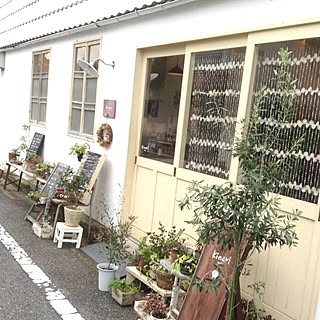 玄関/入り口/カフェ/うちじゃないのインテリア実例 - 2013-11-15 18:29:50