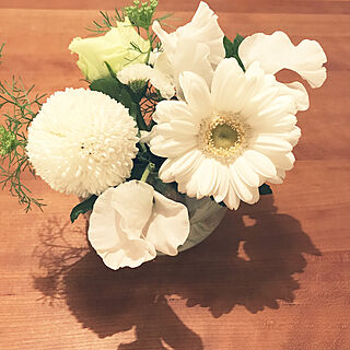 お花のある暮らし/お花/ナチュラル/机のインテリア実例 - 2020-03-30 23:23:57