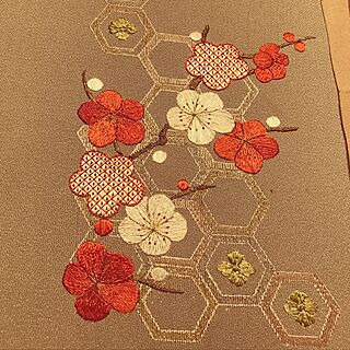 部屋でなくてすみません/日本刺繍のインテリア実例 - 2017-01-24 23:52:31