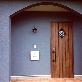 リクシル玄関ドアのインテリア実例 Roomclip ルームクリップ
