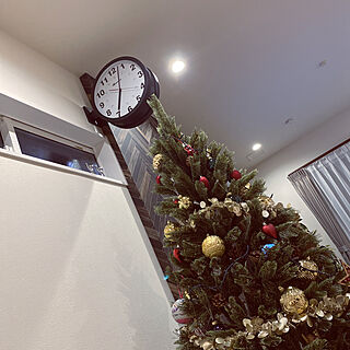 掛け時計/クリスマス/ダルトンの時計/男前のインテリア実例 - 2020-12-01 19:02:51