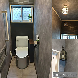 サンゲツ壁紙 トイレリフォームのインテリア実例 Roomclip ルームクリップ