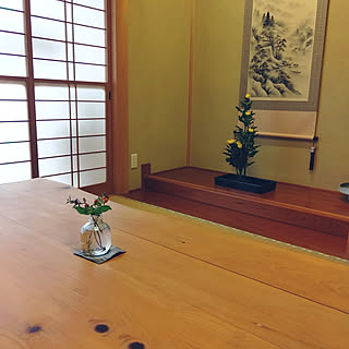 部屋全体/和モダンインテリア/癒し/花のある暮らし/植物のある暮らし...などのインテリア実例 - 2020-06-24 14:42:36