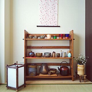 茶道具棚のインテリア実例 ｜ RoomClip（ルームクリップ）