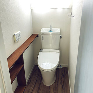 二階のトイレ/収納棚DIY/トイレの収納/DIY/バス/トイレのインテリア実例 - 2020-04-02 09:36:30