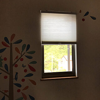 ニトリ/シェード/寝室/IKEA/窓...などのインテリア実例 - 2021-06-14 17:53:12