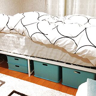ベッド周り/ベッド下収納のインテリア実例 - 2013-04-02 20:47:02