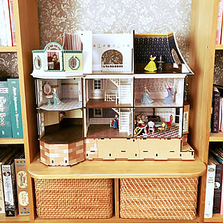 ディズニードールハウスのインテリア実例 Roomclip ルームクリップ