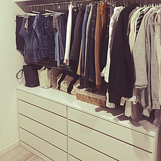 パンツ収納のアイデア おしゃれなインテリア実例 Roomclip ルームクリップ