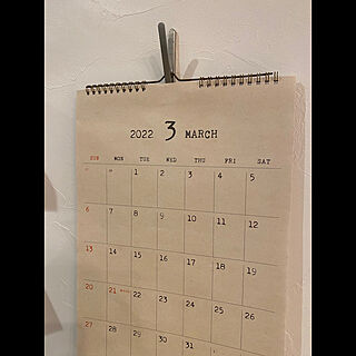 セリアカレンダー/IKEA/サンゲツ/ほぼ平屋/リビング...などのインテリア実例 - 2022-03-01 12:11:07