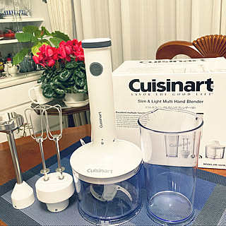 Cuisinart ブレンダー/クイジナートマルチハンドブレンダー/クイジナート　スリム&ライト/運営チームさんに感謝/いいね&ﾌｫﾛｰありがとうございます♪...などのインテリア実例 - 2022-01-17 20:38:56