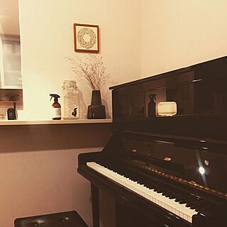 リビングにピアノ/ピアノのあるリビング/ピアノのある暮らし/ピアノスペース/すっきり暮らしたい...などのインテリア実例 - 2021-03-10 21:11:14