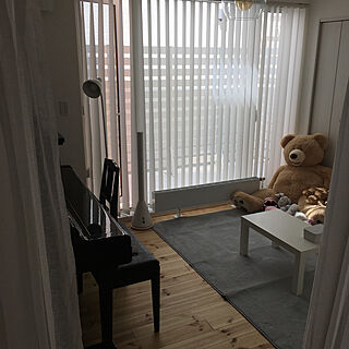 ピアノ部屋/IKEA/無垢の床/パイン材の床/開放感のある家...などのインテリア実例 - 2020-08-03 11:35:03