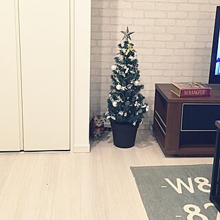 クリスマスツリー/猫のいる部屋/クリスマス/seria/ダイソー...などのインテリア実例 - 2015-12-07 22:29:10