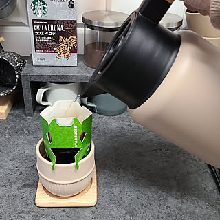 おうちカフェ/スターバックス/コーヒータイム/コーヒーのある暮らし/カフェベロナ...などのインテリア実例 - 2021-01-27 11:08:32