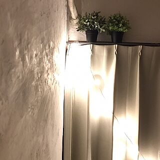 壁/天井/寝室/DIY/セルフリノベーション/ピンポン球ライト...などのインテリア実例 - 2017-04-18 13:33:41