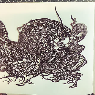 ヴィンテージ風/アンティーク/ハンドメイド/カフェ風/切り絵...などのインテリア実例 - 2019-08-06 23:32:08