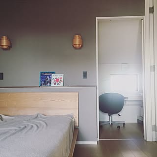 書斎兼寝室のインテリア実例 ｜ RoomClip（ルームクリップ）