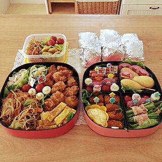 運動会/運動会のお弁当/娘ちゃん/キッチン/インテリアじゃなくてすみませんのインテリア実例 - 2015-05-17 15:55:39