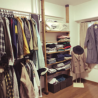 Diy 衣装部屋のインテリア 手作りの実例 Roomclip ルームクリップ Diy 衣装部屋のインテリア 手作りの実例 Roomclip ルームクリップ