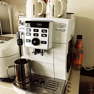 コーヒーメーカー/デロンギの全自動コーヒーマシーン/キッチンのインテリア実例 - 2020-09-13 11:23:42