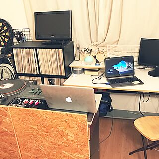 机/DJブース/書斎/趣味/DJ BOOTH...などのインテリア実例 - 2017-01-12 18:28:18