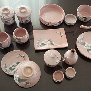 和食器/セットで購入/美濃焼/ちいさなお家/ありがとうございます(⋆ᵕᴗᵕ⋆).+*...などのインテリア実例 - 2016-06-19 10:27:39