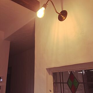 壁/天井/ブラケットライト/ステンドグラス/照明/ラフェルムのインテリア実例 - 2017-04-20 20:08:32
