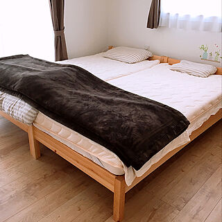 無印良品 シングルベッド2台のおすすめ商品とおしゃれな実例