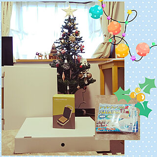 リビング/見てくださってありがとうございます/クリスマス/ニトリのツリー/ウェルカムクーポンキャンペーン...などのインテリア実例 - 2021-12-01 06:14:31