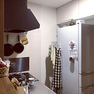 食器棚はありません/シンプルライフ/シンプルな暮らし/キッチンのインテリア実例 - 2021-07-01 20:44:32
