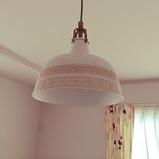 壁/天井/セリア/IKEA　照明のインテリア実例 - 2014-05-05 10:44:31