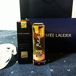 机/母の日/ESTEE LAUDER/口紅のインテリア実例 - 2017-05-03 01:19:47