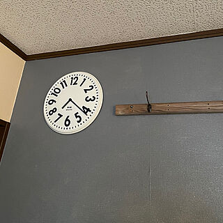 壁/天井/壁塗装/BRUNO/ブルーノ時計/時計...などのインテリア実例 - 2024-02-09 21:37:41