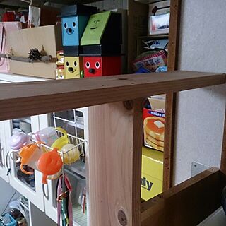 キッチン/台所 収納/DIY☆/ヘンリーちゃん♡のインテリア実例 - 2013-11-15 01:32:18