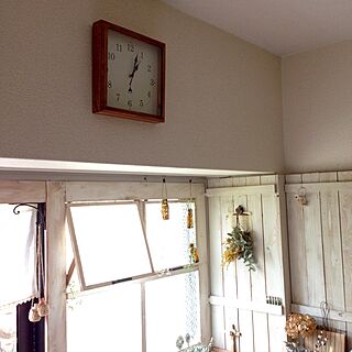 壁/天井/DIY窓枠/niko and…　/買ったもの♡/DIY板壁のインテリア実例 - 2015-06-07 13:07:32