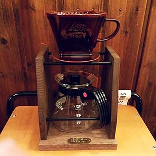 kalita/Anachronorm/コーヒー/コーヒードリップ/ドリップスタンドのインテリア実例 - 2015-09-08 23:27:54