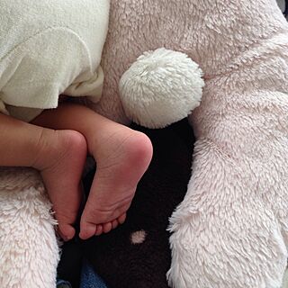 ベッド周り/小さくて可愛い足♡/ウサギのしっぽのインテリア実例 - 2014-04-30 15:24:45