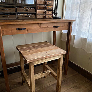 手作り家具/セルフリノベーション/椅子DIY/DIY/簡単DIY...などのインテリア実例 - 2023-04-02 10:32:11