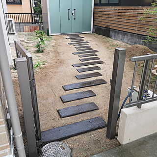 庭/小道/コンクリート製枕木のインテリア実例 - 2020-10-28 01:11:40