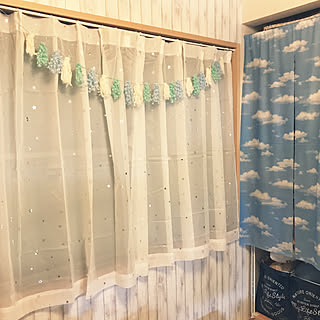 和室改造/DAISOリメイクシート/ハンドメイドタッセルガーランド/子供部屋&キッズスペース/簡単DIY...などのインテリア実例 - 2020-02-18 03:42:33